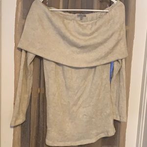 Charlotte Russe off shoulder sweater